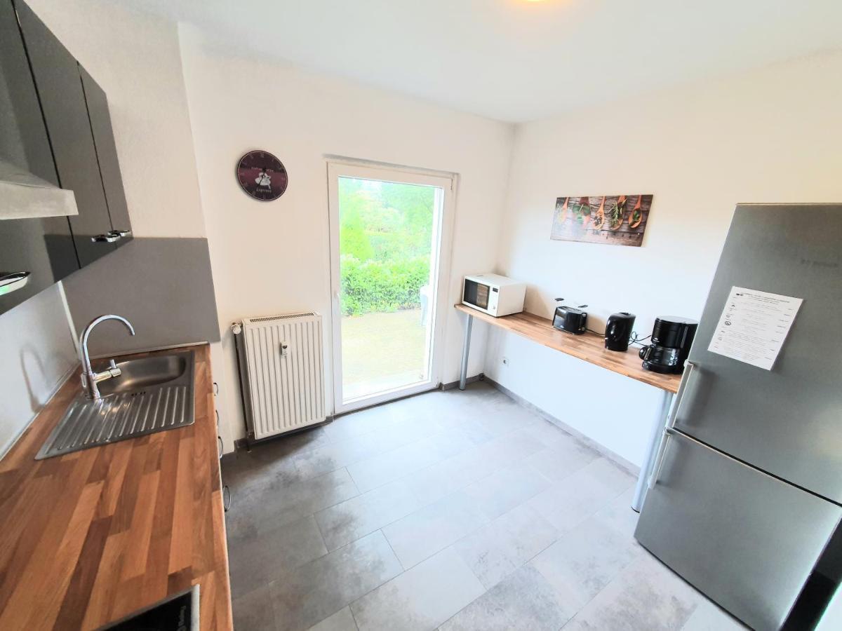 Apartamento Lieblingsmensch Oberhausen Mit Terrasse Exterior foto