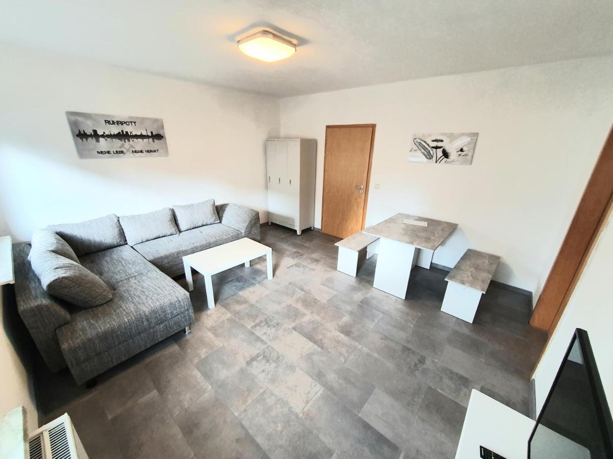 Apartamento Lieblingsmensch Oberhausen Mit Terrasse Exterior foto